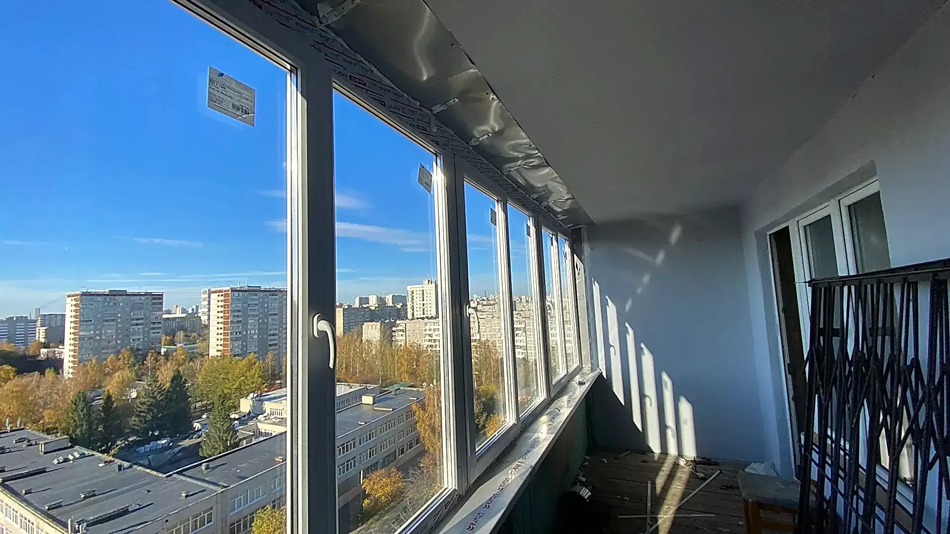 Остекление балконов